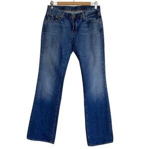 Polo Ralph Lauren Kelly Jean Bootcut Low Rise Mid Wash Relaxed Fit Y2K Casual 6R